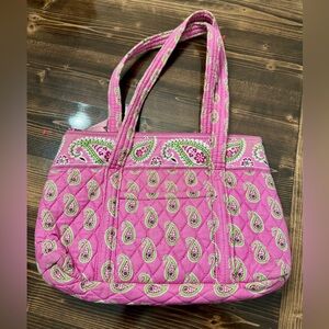 Vera Bradley Bermuda Pink Paisley Tote Bag